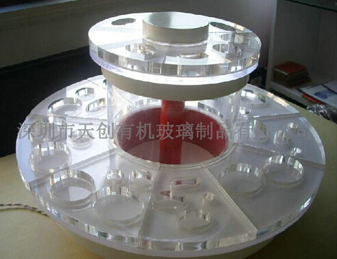 【有機(jī)玻璃旋轉(zhuǎn)展示架】讓你的美更上一層樓！