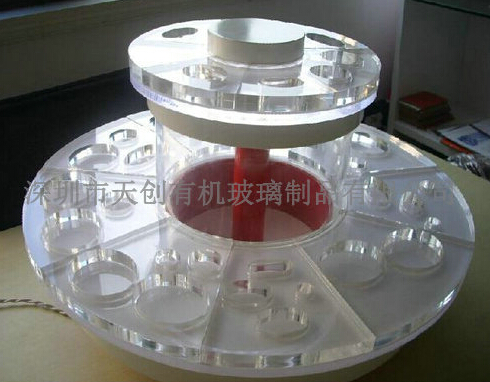 【有機玻璃旋轉(zhuǎn)展示架】展現(xiàn)魅力也是挺簡單的！